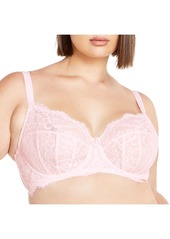 City Chic Women's Lara Underwire Bra - Blush