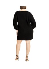 City Chic Women's Lilia Dress - Black