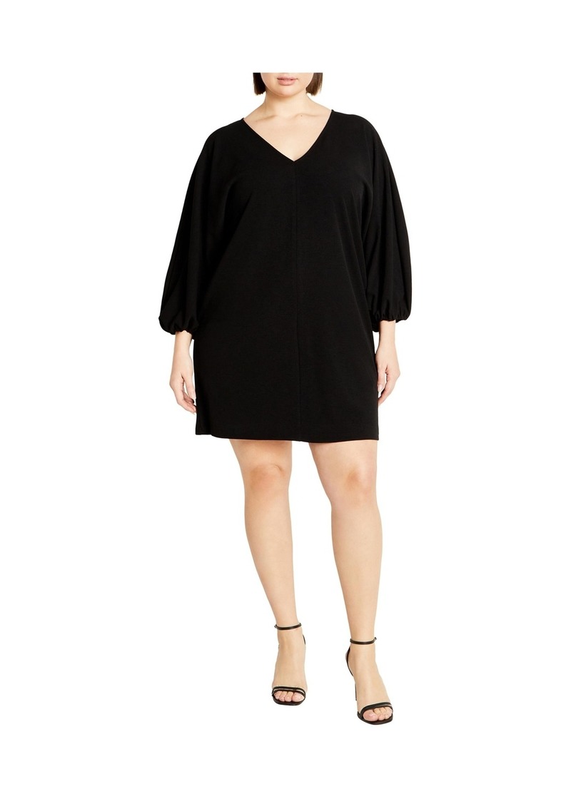 City Chic Women's Lilia Dress - Black