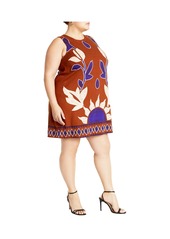 City Chic Women's Nala Print Dress - Nala placement