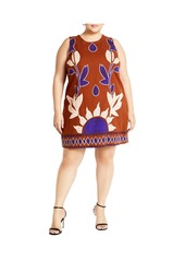 City Chic Women's Nala Print Dress - Nala placement