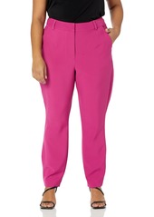 City Chic Plus Size Pant Sabine in POP Pink Size 12