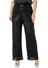 City Chic Plus Size Pant Sequin Avery in  Size 18