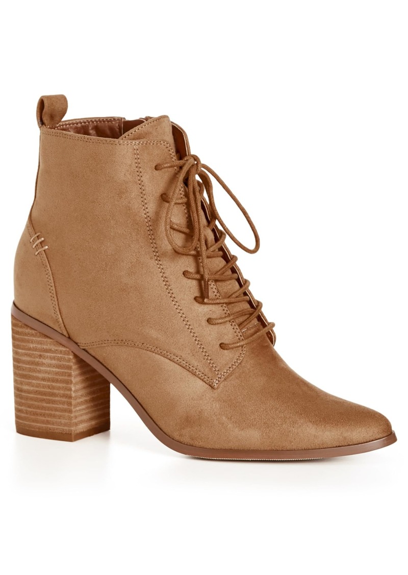 City Chic Women's Apparel Women's Fashion Boot TAN