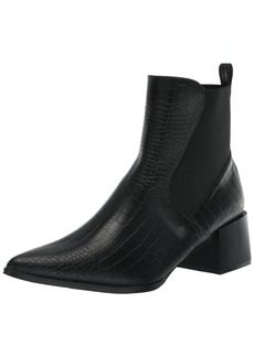 CITY CHIC WIDE FIT ANKLE BOOT EDEN IN BLACK SIZE 44