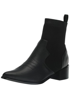 CITY CHIC WIDE FIT ANKLE BOOT KYLIEIN BLACKSIZE 43