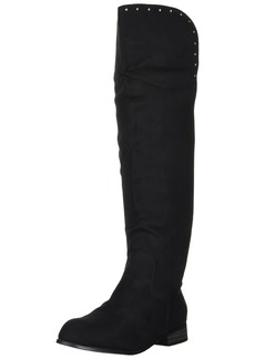 CITY CHIC WIDE FIT KNEE BOOT CALIIN BLACKSIZE 43