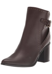 CITY CHIC PLUS SIZE ANKLE BOOT ORLY IN CHOC BROWN SIZE