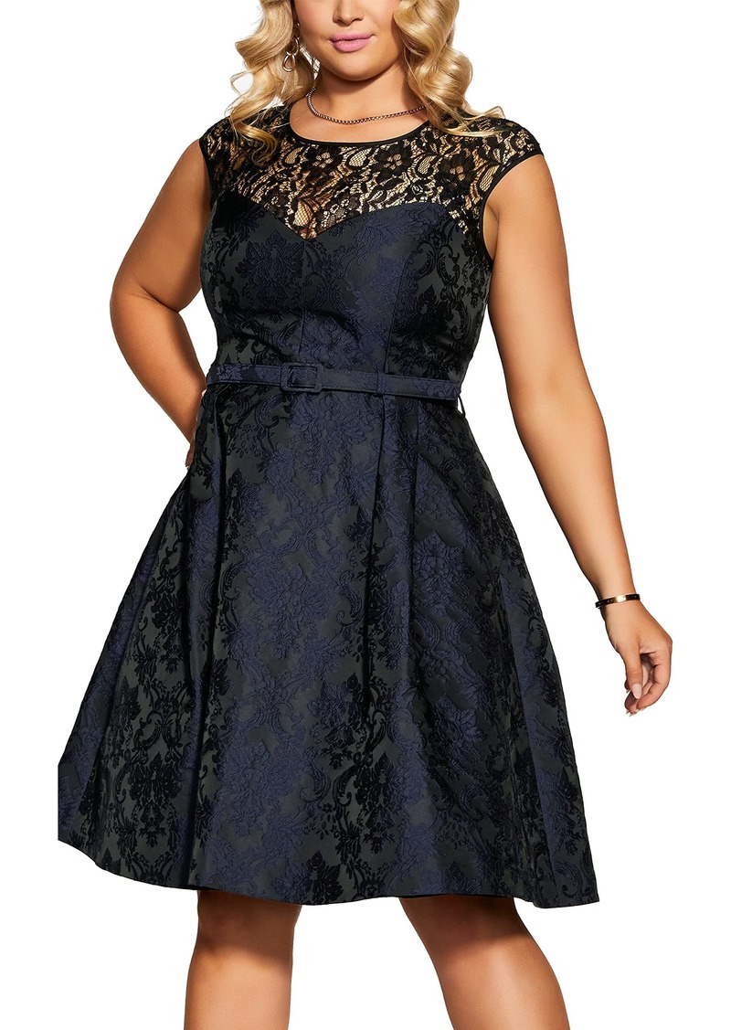 City Chic Women's Apparel Women's City Chic Plus Size Dress Ornate  20