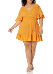 City Chic Women's Apparel Women's City Chic Plus Size Dress Sweet Escape  14