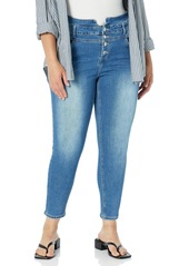 City Chic Plus Size Jean H Sassy CRST in  Size 22