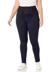 City Chic Plus Size Jean Harley CST SK R in  Size 20