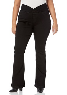 City Chic Plus Size Jegging Violet in  Size 24