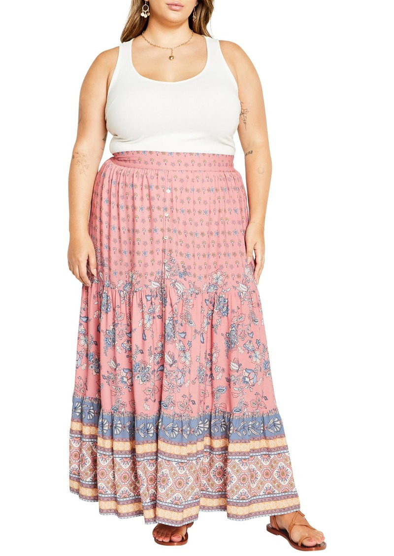 City Chic Women's Apparel Women's CITYCHIC Plus Size Skirt Willow