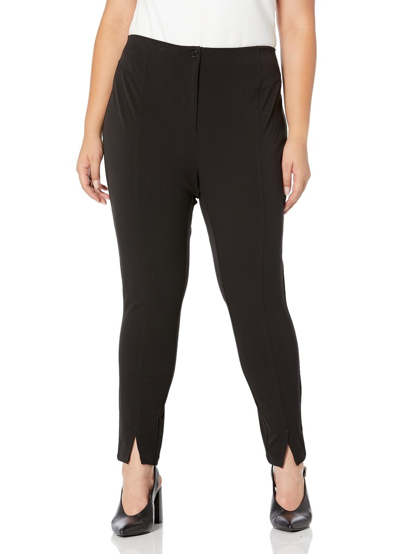 City Chic Women's Apparel Women's Plus Size Pant A Split Front