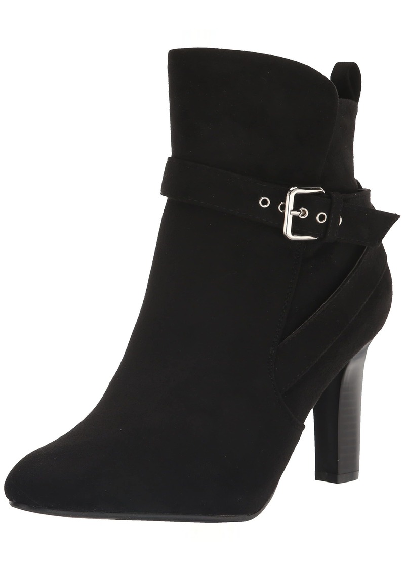 City Chic PLUS SIZE TARA ANKLE BOOT IN BLACK SIZE 43