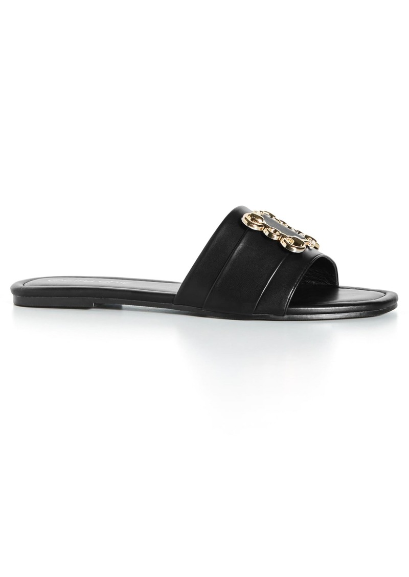 City Chic Women's Apparel Women's Wide FIT Plus Size Slide BEJEWEL Sandal  13