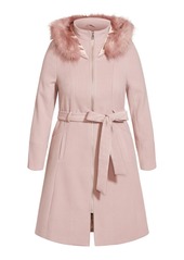 City Chic Women's Miss Mysterious Coat - Blush