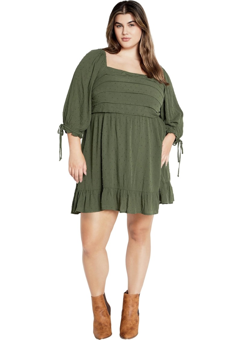 CITY CHIC Women's Plus Size Allegra Mini Dress  18