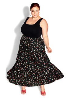 CITY CHIC Women's Plus Size Skirt Peyton PRT  22