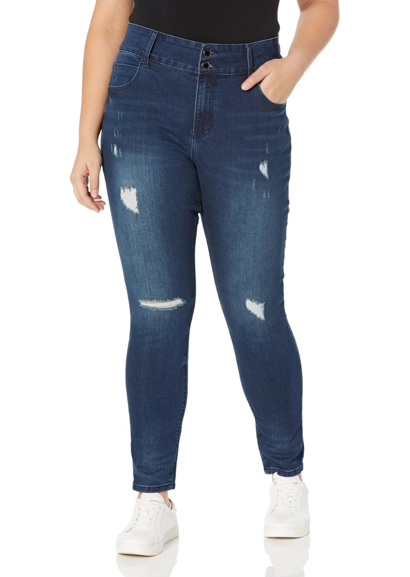 City Chic CITYCHIC Plus Size Jean H Sweetheart in  Size 14