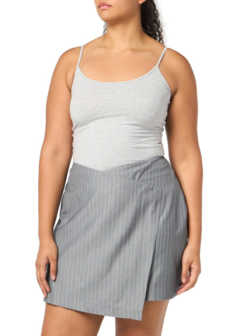 City Chic Women's Apparel Women's CITYCHIC Plus Size Skirt Jazmin PINSTRP