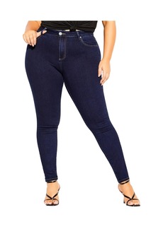 City Chic Plus Size Exemplar Jean - Ink blue