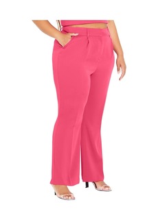 City Chic Plus Size Lottie Pant - Vibrant pink