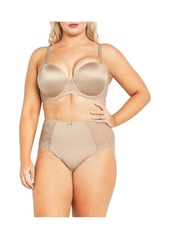 City Chic Women's Smooth & Chic Multiway Contour Bra - Latte