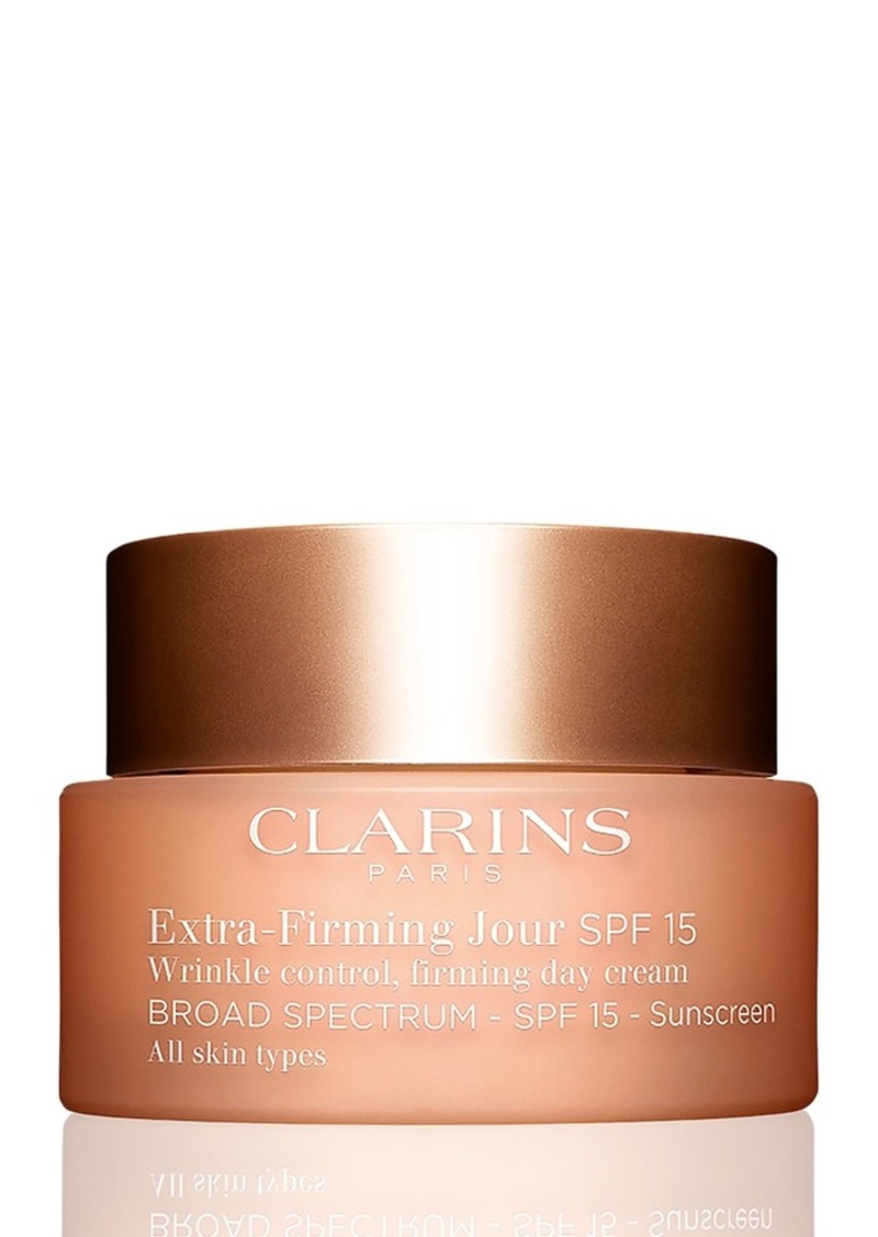 Clarins Extra-Firming & Smoothing Day Moisturizer, Spf 15 for All Skin Types 1.7 oz.