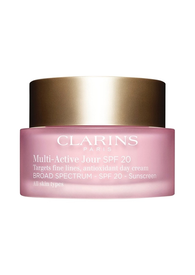 Clarins Multi-Active Anti-Aging Day Moisturizer with Spf 20 for Glowing Skin 1.7 oz.