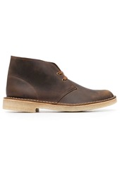 Clarks Beeswax-coated leather ankle boots