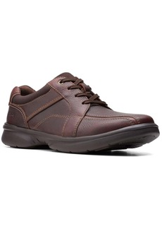 Clarks Bradley Walk Mens Leather Round Toe Casual and Fashion Sneakers
