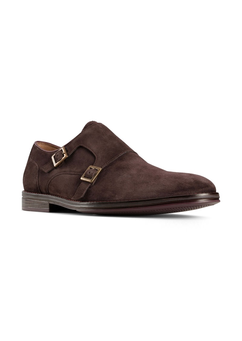 clarks double monk strap