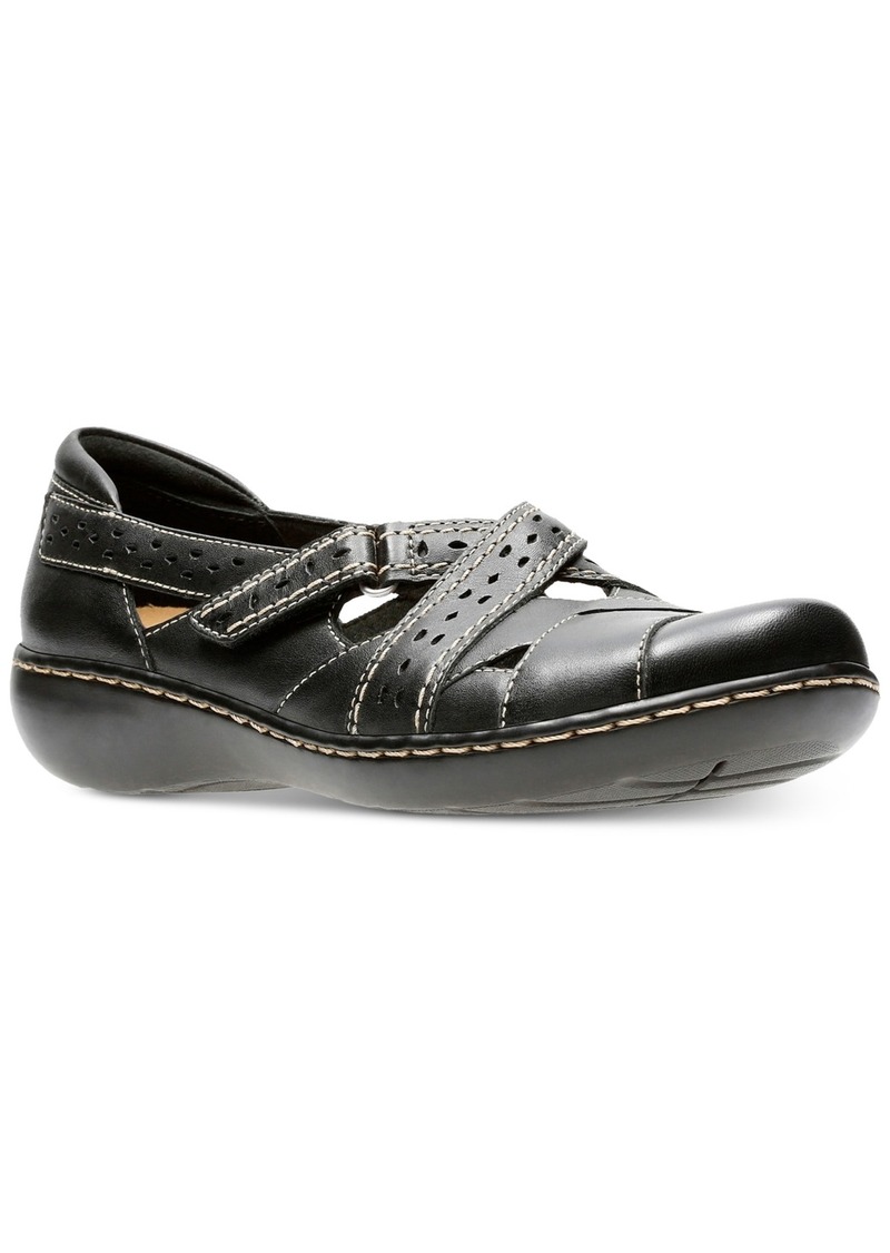 Clarks Collection Women's Ashland Spin Flats - Black