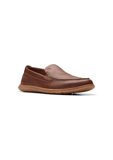 Clarks Men's Collection Flexway Step Slip On Shoes - Light Brown Leather