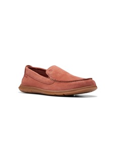 Clarks Men's Collection Flexway Step Slip On Shoes - Red Suede