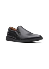 Clarks Men's Collection Malwood Easy Comfort Shoes - Black Leather