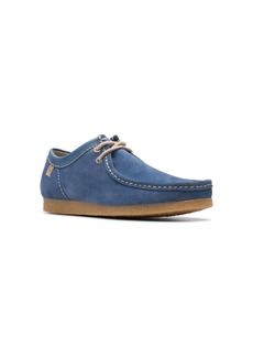 Clarks Men's Collection Shacre Ii Run Slip On Shoes - Blue Suede