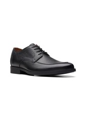 Clarks Men's Collection Whiddon Apron Oxford Dress Shoes - Black Tumbled Leather