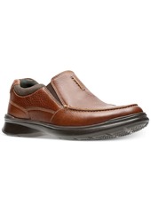 Clarks Men's Cotrell Free Leather Slip-Ons - Tobacco Leather