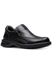 Clarks Men's Gessler Step Loafers - Dark Brown Leather