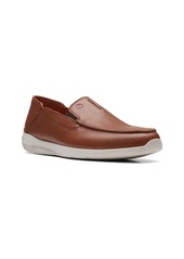 Clarks Men's Gorwin Step Comfort Loafers - Tan Leather
