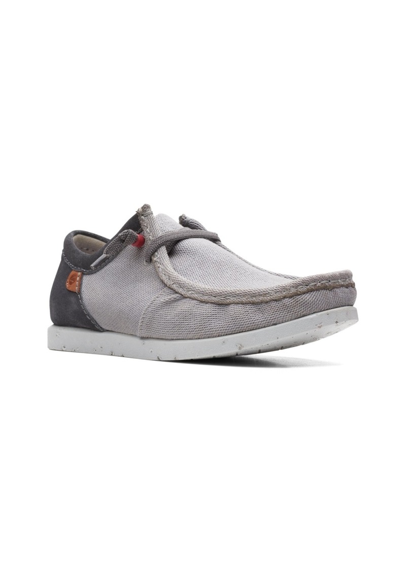 Clarks Men's ShacreLite Moc Comfort Shoes - Gray Combi