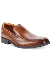 Clarks Men's Tilden Free Loafer - Dark Tan Leather
