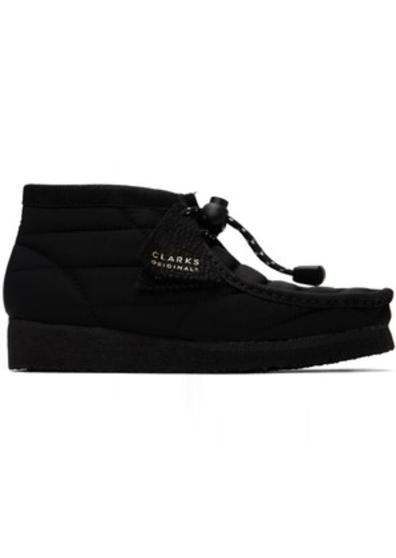 Clarks Originals Black Wallabee Boot Derbys