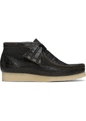 Clarks Originals Black Wallabee Boots