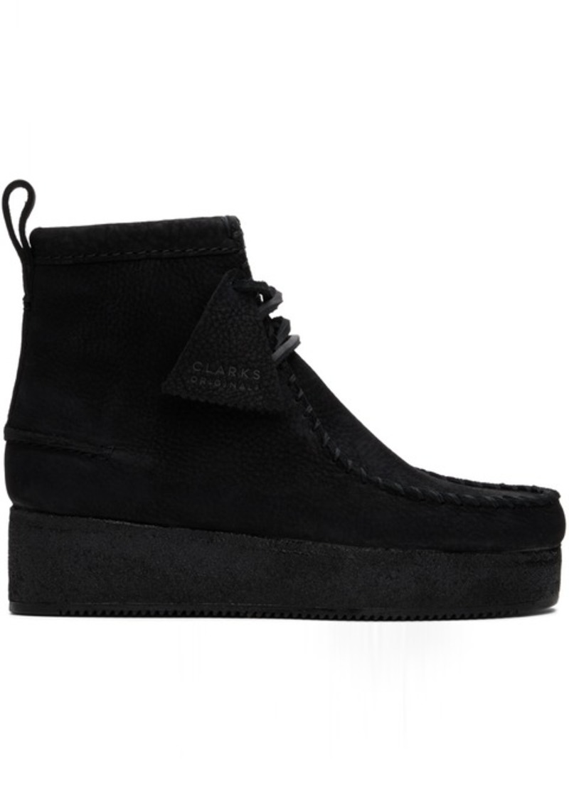 Clarks Originals Black Wallabee Craft Boots