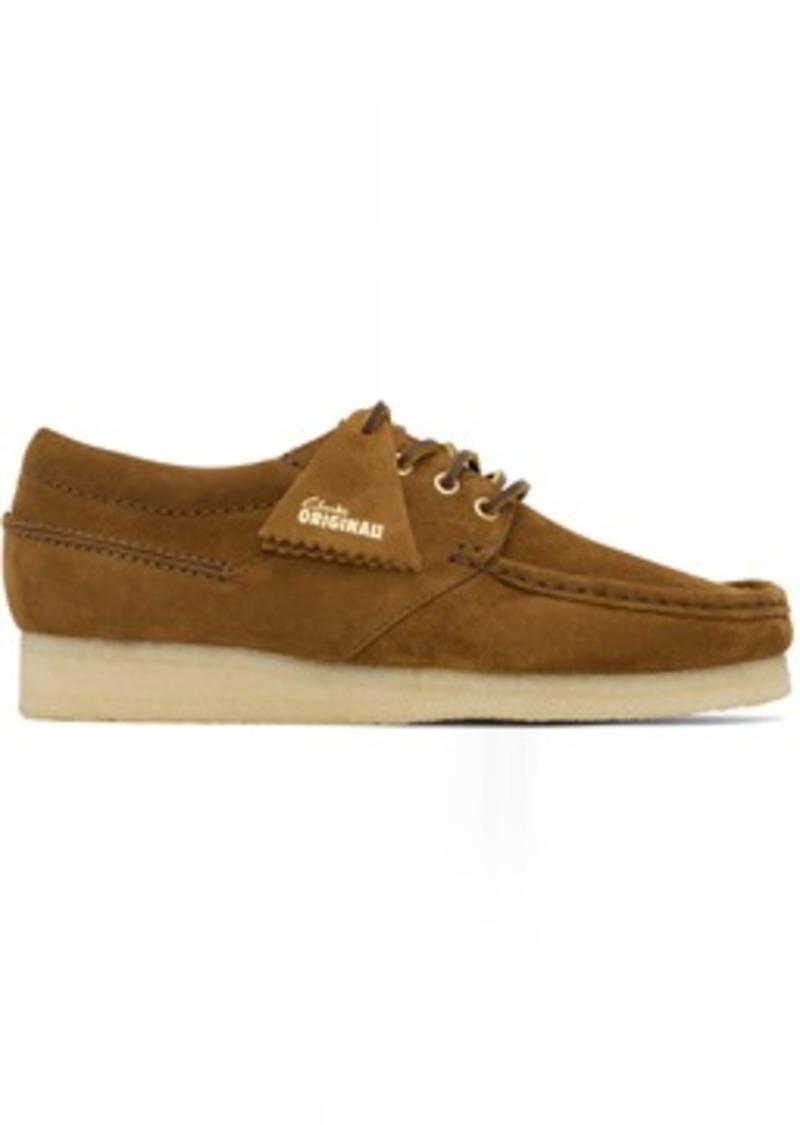 Clarks Originals Brown Wallabee Boat Shoes