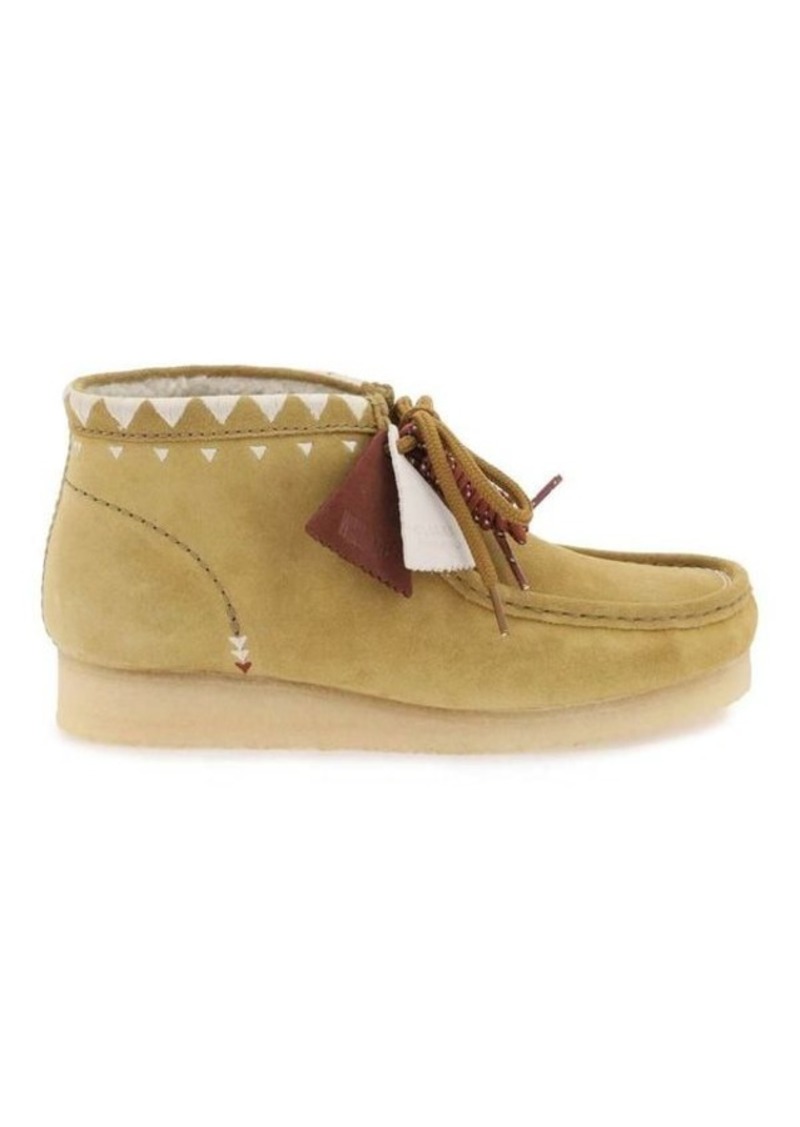 Clarks originals 'wallabee' lace-up boots